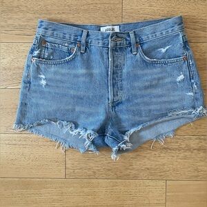 AGOLDE Parker vintage cut off denim shorts